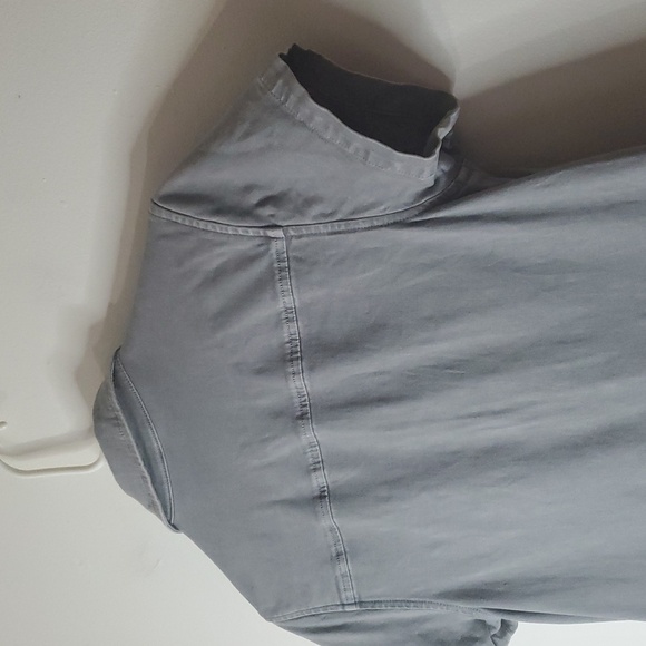 Vineyard Vines Utility Cotton Viscose Spandex Mini Dress Size 2 Chest Pockets - Picture 10 of 12